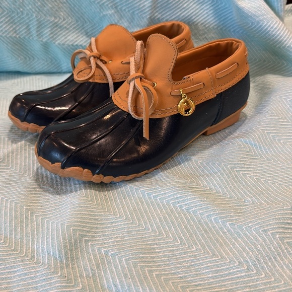 Sporto Ellen Duck Rain Shoes snow winter Brown tan size 6 - Picture 2 of 16